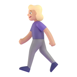 Emoji Donna che cammina: carnagione olivastra su Microsoft