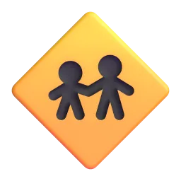 Emoji Attraversamento bambini su Microsoft