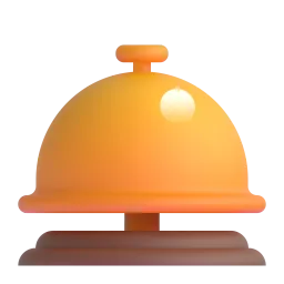 Bellhop Bell emoji on Microsoft
