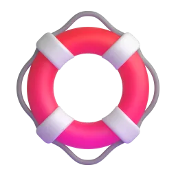 Rettungsring-Emoji auf Microsoft