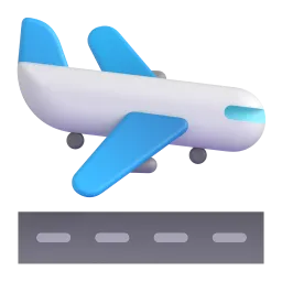 Airplane Arrival emoji on Microsoft