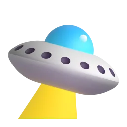Flying Saucer emoji on Microsoft