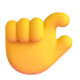 Pinching Hand emoji on Microsoft