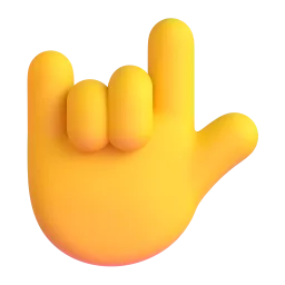 Emoji Gerak isyarat cinta kamu pada Microsoft