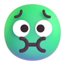 Emoji Faccina nauseata su Microsoft