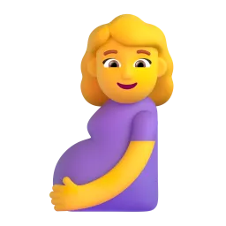 Pregnant Woman emoji on Microsoft