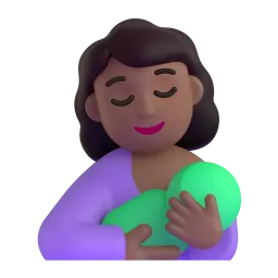 Emoji Menyusu badan: ton kulit sederhana gelap pada Microsoft