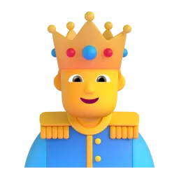 Prince emoji on Microsoft