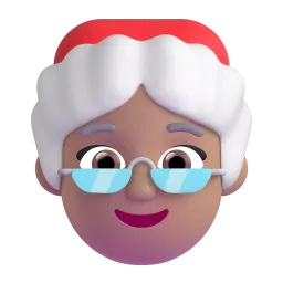 Emoji Pn. Claus: ton kulit sederhana cerah pada Microsoft