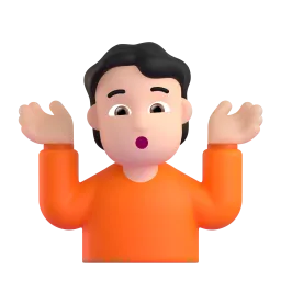 Schulterzuckende Person: helle Hautfarbe-Emoji auf Microsoft