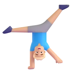 Rad schlagender Mann: mittlere Hautfarbe-Emoji auf Microsoft