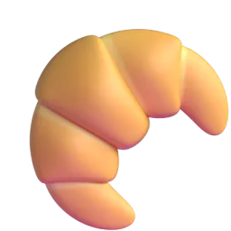Croissant-Emoji auf Microsoft