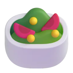 Green Salad emoji on Microsoft