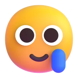Emoji Faccina sorridente con lacrima su Microsoft