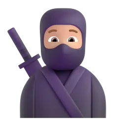 Emoji Ninja: ton kulit sederhana pada Microsoft