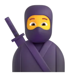 Emoji Ninja pada Microsoft