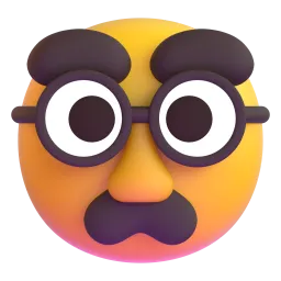 Emoji Muka samaran pada Microsoft