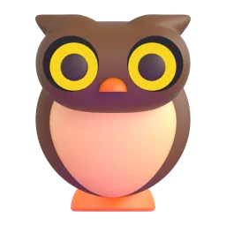 Emoji Chouette sur Microsoft