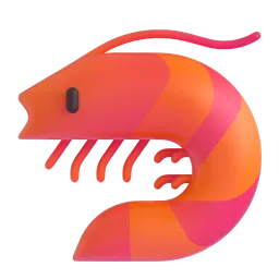 Emoji Udang pada Microsoft
