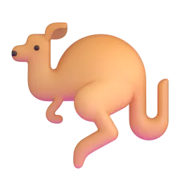 Emoji Canguro su Microsoft