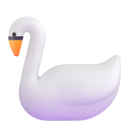 Emoji Swan pada Microsoft
