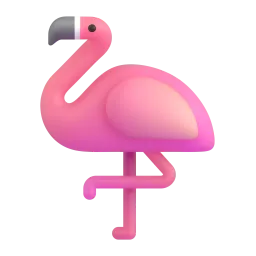 Emoji Fenicottero su Microsoft