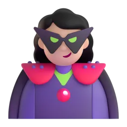 Emoji Ketua penjahat wanita: ton kulit cerah pada Microsoft