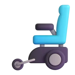 Motorized Wheelchair emoji on Microsoft