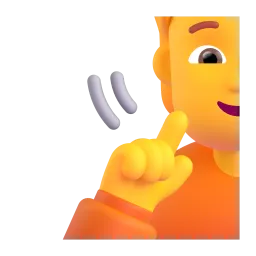 Emoji Persona con problemi di udito su Microsoft