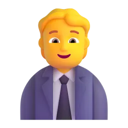 Emoji Pekerja pejabat pada Microsoft