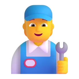Mechanic emoji on Microsoft