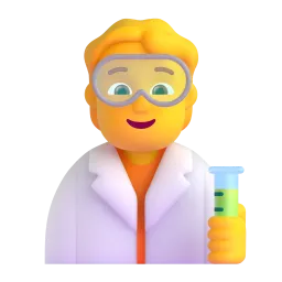 Microsoft での 科学者 絵文字