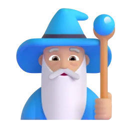 Man Mage: Medium Skin Tone emoji on Microsoft