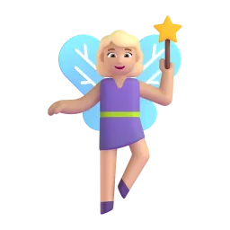 Emoji Fata donna: carnagione olivastra su Microsoft