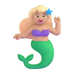 Emoji Sereia: pele morena no Microsoft
