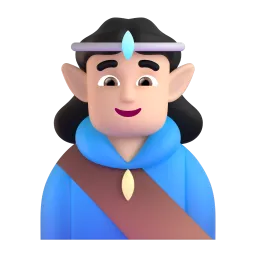 Emoji Elfo uomo: carnagione chiara su Microsoft