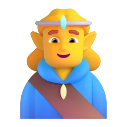 Emoji Elfo homem no Microsoft