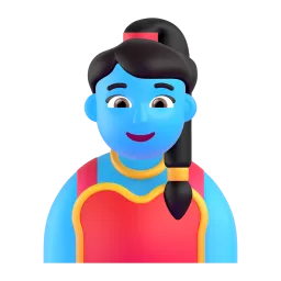 Woman Genie emoji on Microsoft