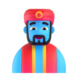 Man Genie emoji on Microsoft