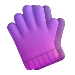 Emoji Luvas no Microsoft