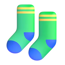 Socks emoji on Microsoft