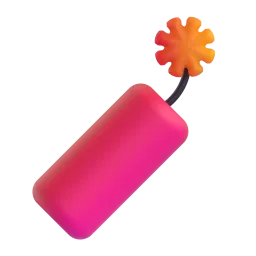Firecracker emoji on Microsoft