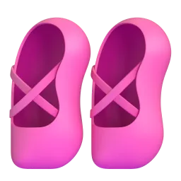 Emoji Scarpette da ballerina su Microsoft