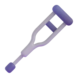 Crutch emoji on Microsoft