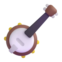 Microsoft üzerinde Banjo emojisi