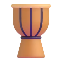 Afrikanische Trommel-Emoji auf Microsoft