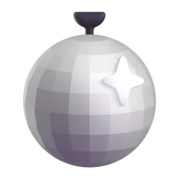 Discokugel-Emoji auf Microsoft