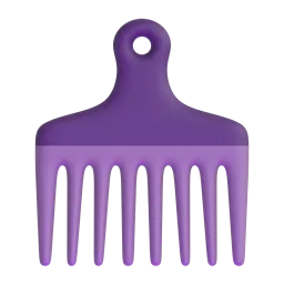 Emoji Pin rambut pada Microsoft