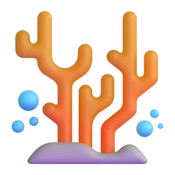 Coral emoji on Microsoft