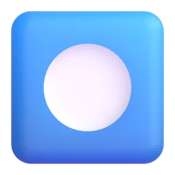 Record Button emoji on Microsoft